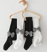 Check block Stockings 0-9 Months
